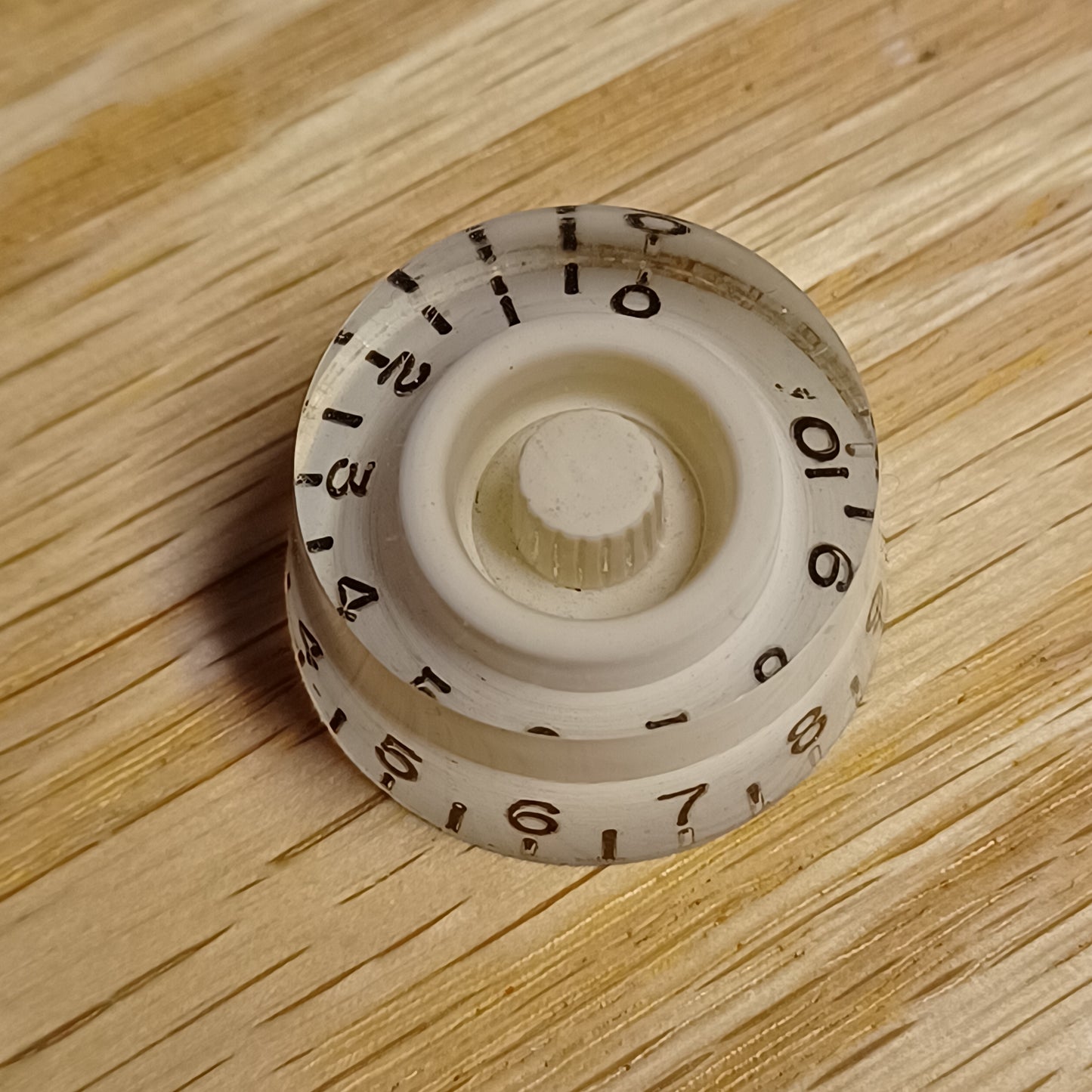 Vintage Gibson Speed Knobs - White late 70s
