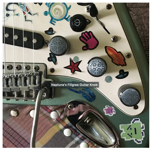 Iron Age Accessories Neptune's Filigree Guitar knob