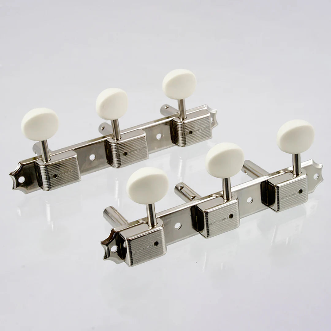 Allparts TK-0702-001 Gotoh Vintage-style Deluxe 3x3 Strip Tuning Machines
