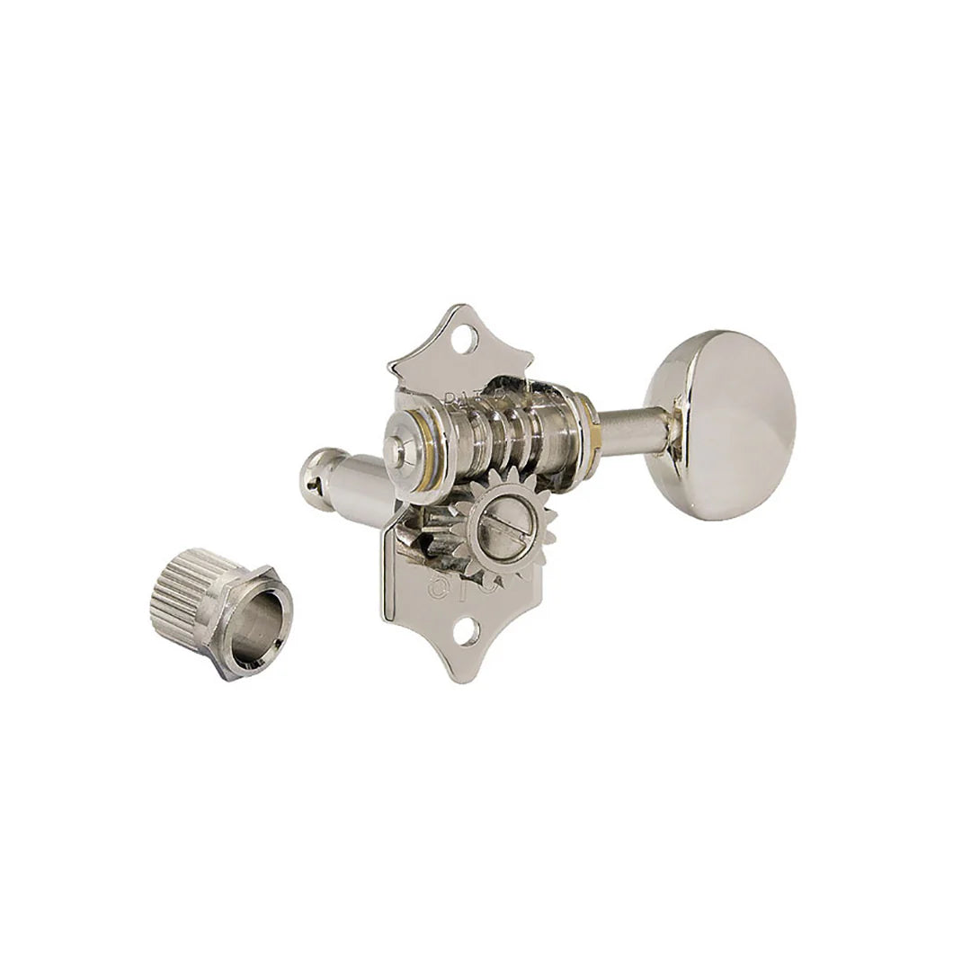 Gotoh SE700 3+3 Open Gear Tuning Machines Nickel Oval Button
