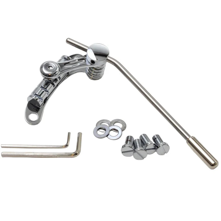 Goldo LT1 Tremolo - Left Hand, Polished Aluminum