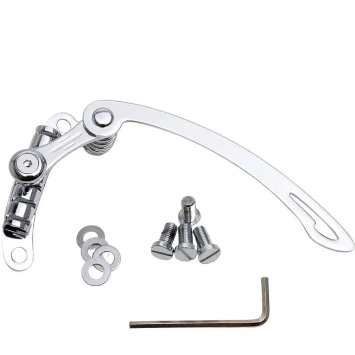 Goldo LT2 Tremolo - Left Hand, Polished Aluminum