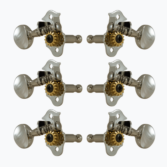 Grover 3x3 Sta-Tite Nickel Keys- set of 6 pcs