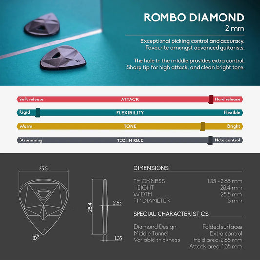 Rombo Diamond Crystal Bright 4 Pack