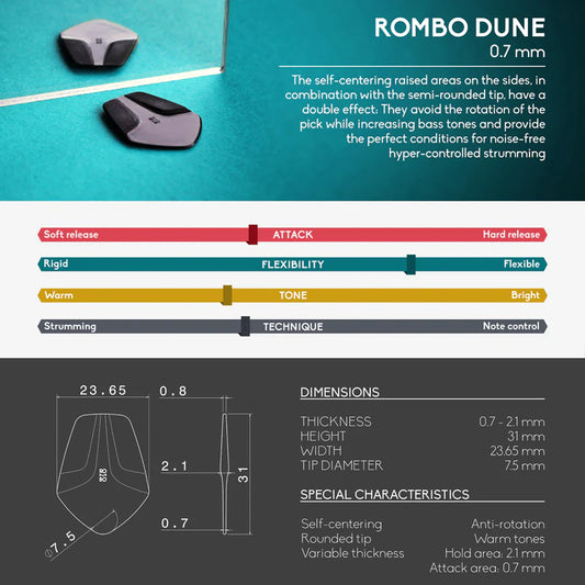 Rombo RDUMX4 Dune Pick Set (4)