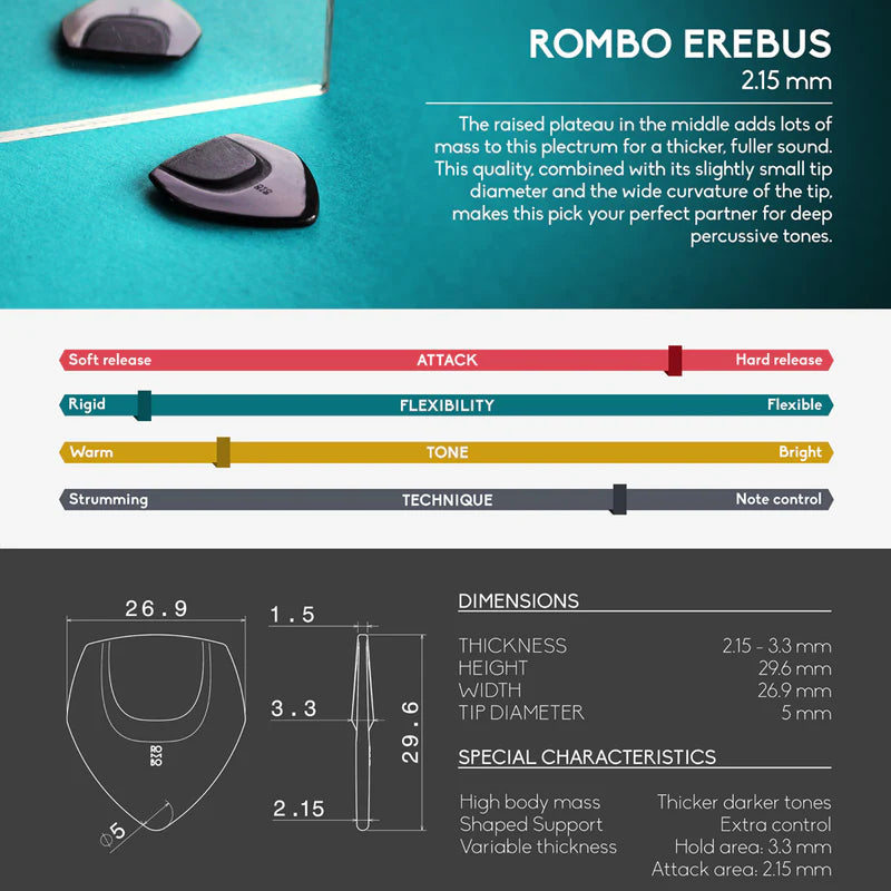 Rombo REMX4 Erebus Pick Set (4)