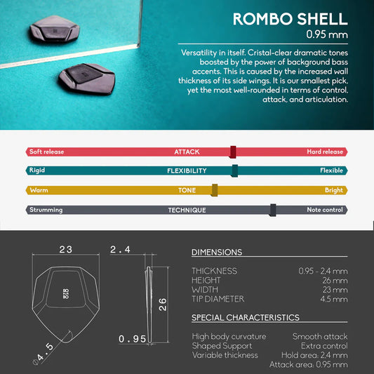 Rombo RSMX4 Shell Pick Set (4)