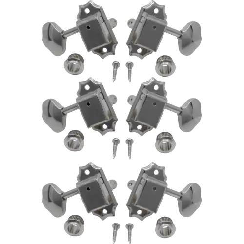 Gotoh SD90 3x3 Scalloped Bean Tuner Set Nickel (C)