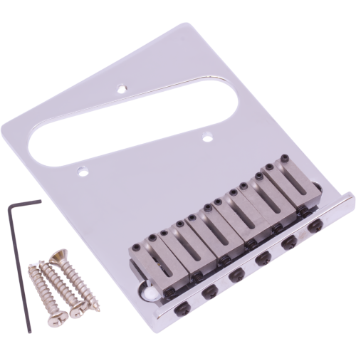 Fender 099-0807-100 American Telecaster Bridge Modern 6 Saddle Chrome (C)