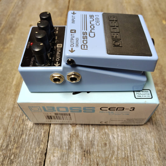 Used Boss CEB3 Bass Chorus w/box