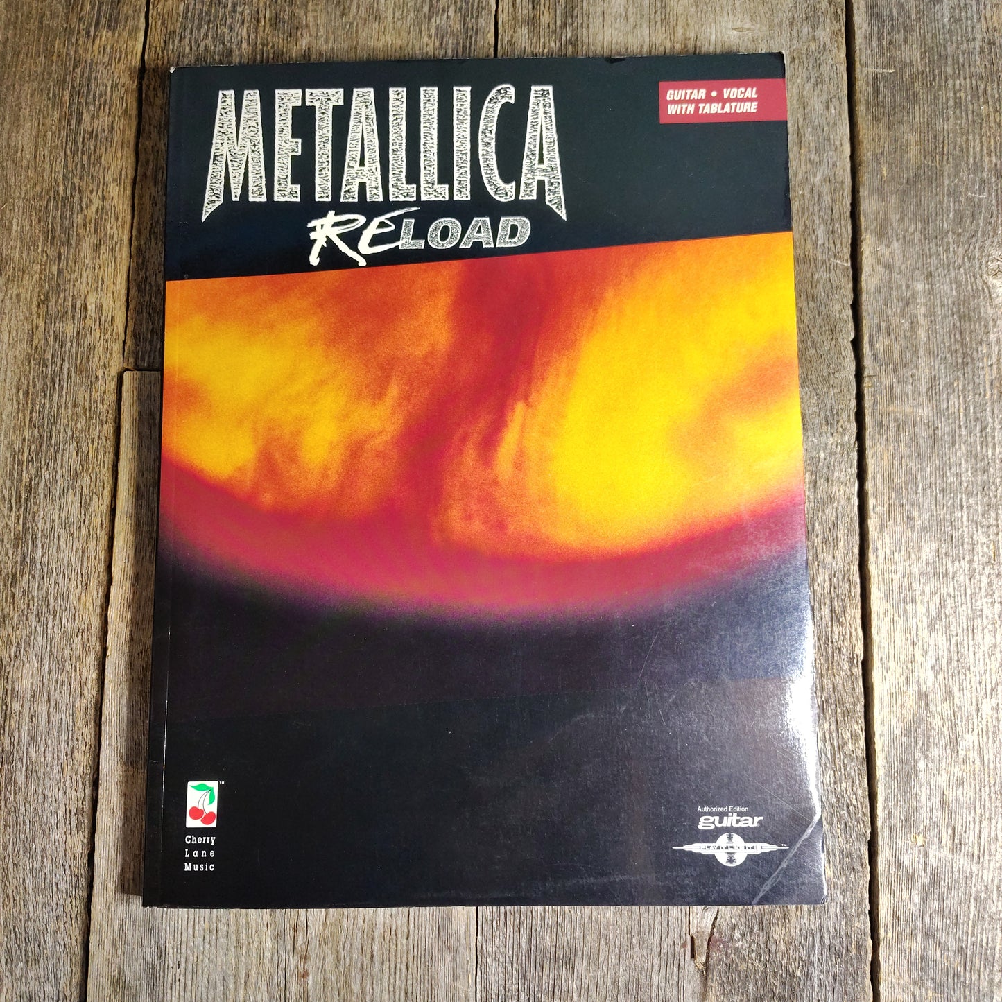 Used Metallica "Reload" Song Book