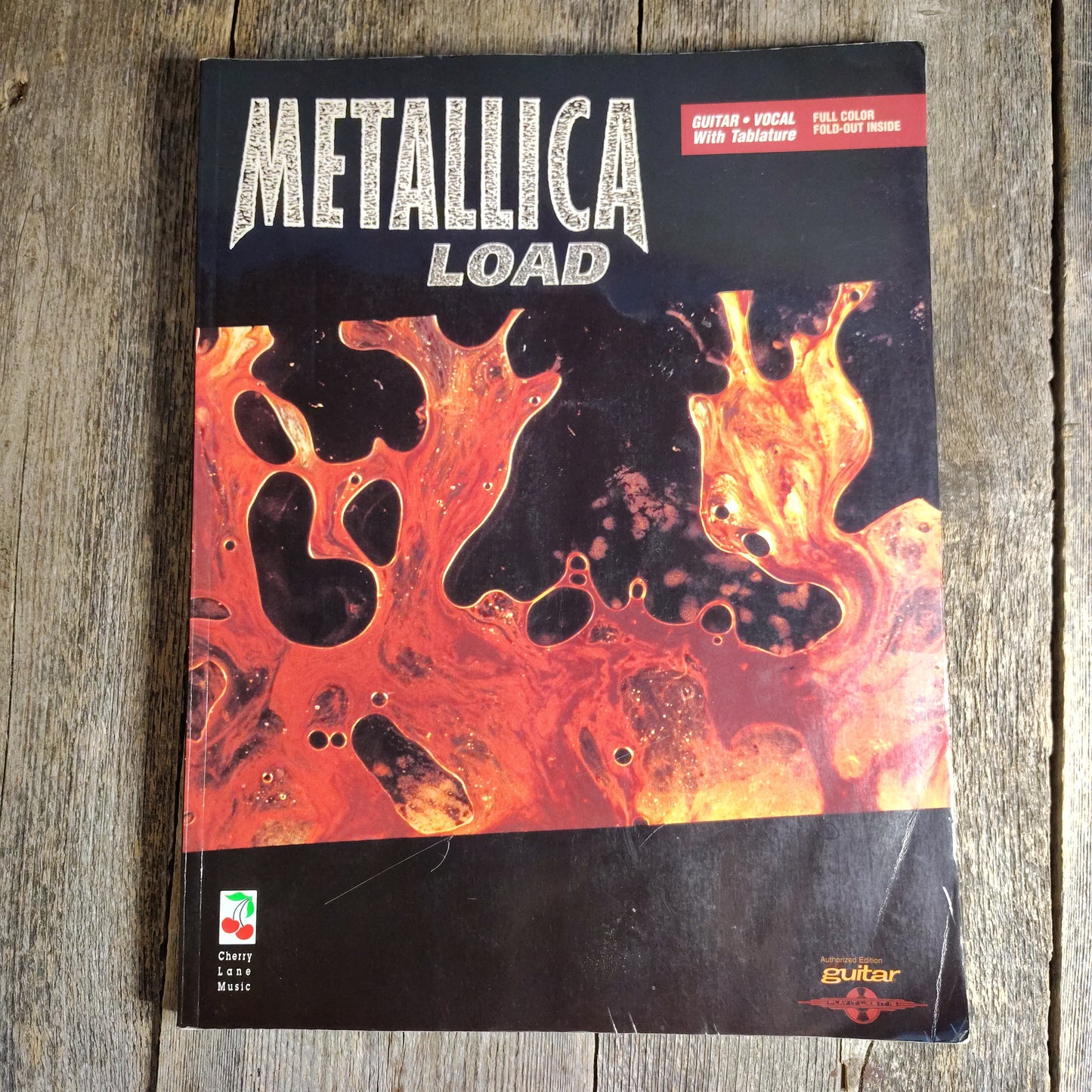 Used Metallica "Load" Song Book