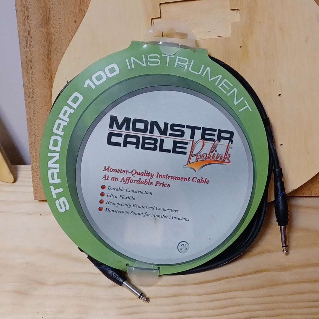 Used Monster standard 100 instrument cable 21ft