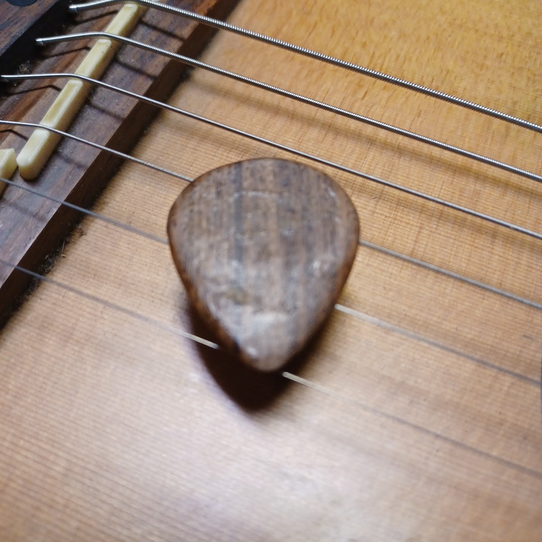 String To Speaker WoodShredding Picks Rosewood Jazz 3 pack Plain