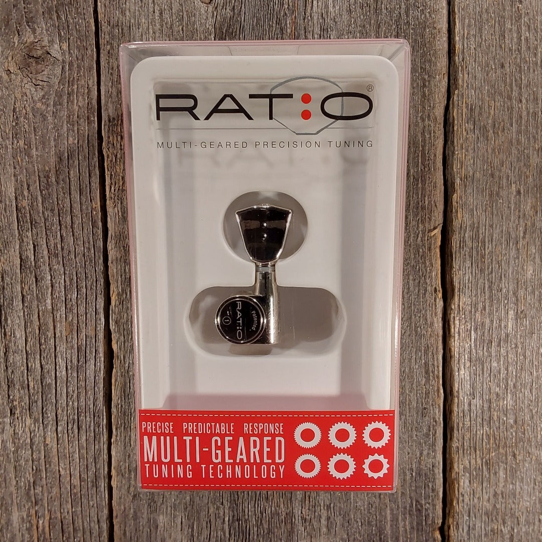 GraphTech PRN-2341-N0 Ratio Tuners 3+3 Vintage Keys Nickel