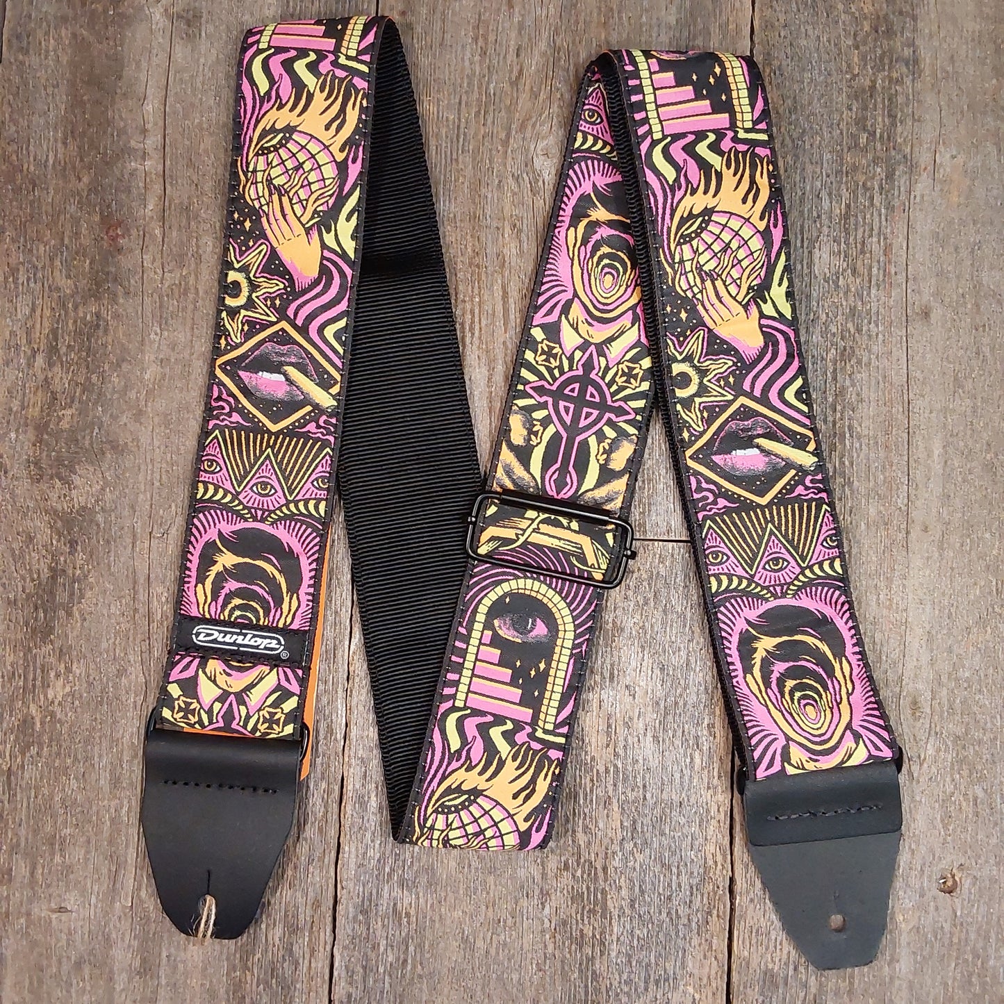 Dunlop ILD03 I Love Dust Headspace Orange Strap