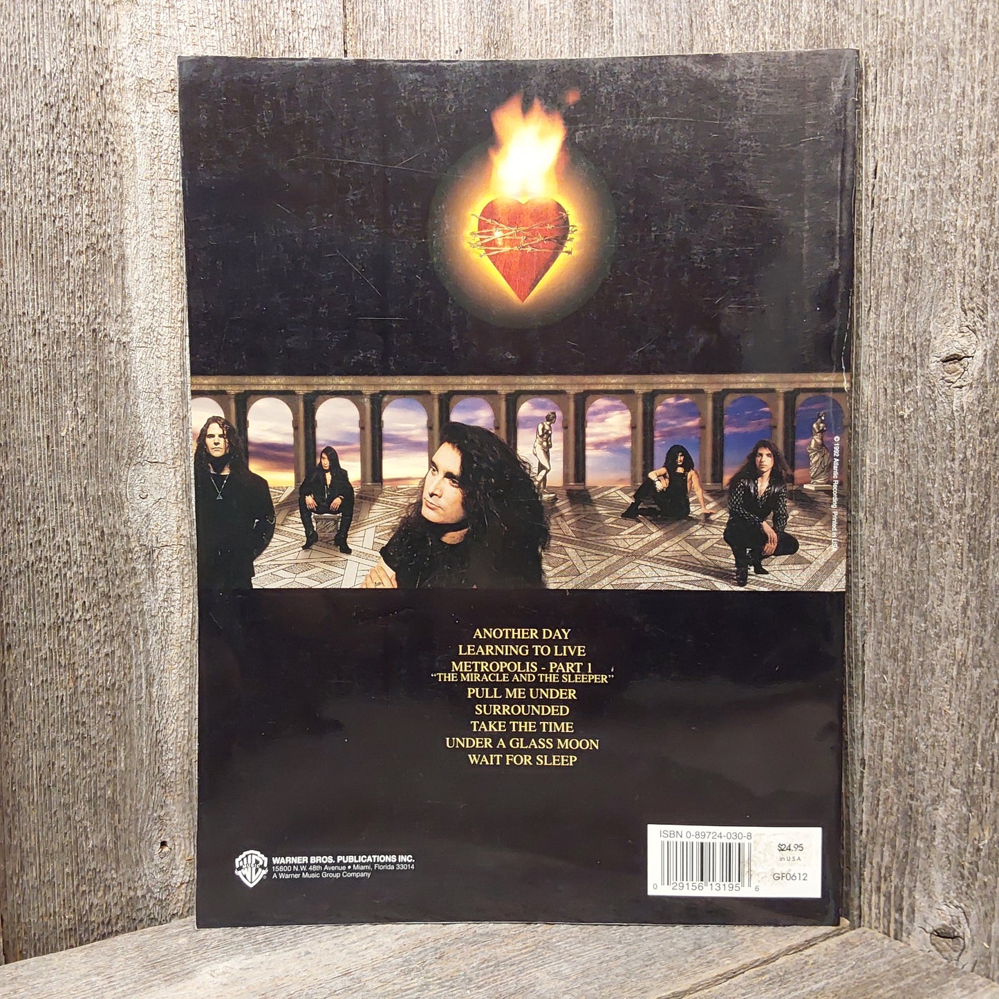 Used Dream Theater Images and Words Songbook