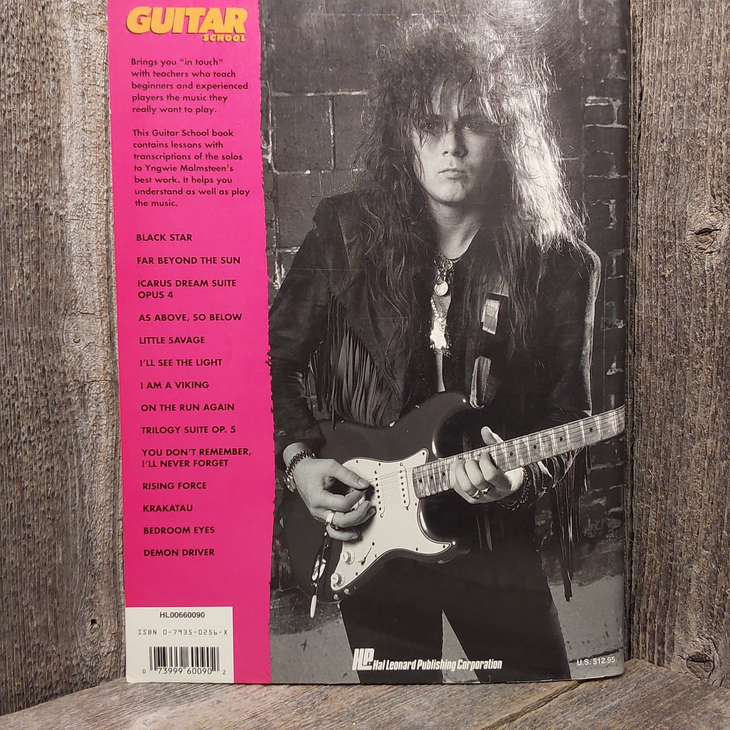 Used Yngwie Malmsteen Guitar School Songbook