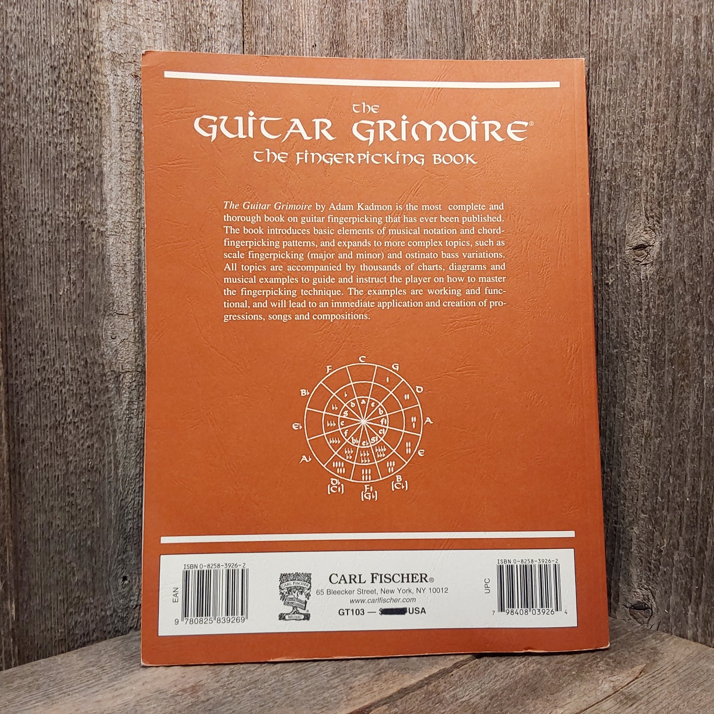 Used Guitar Grimoire Fingerpicking GT103 Instructional book