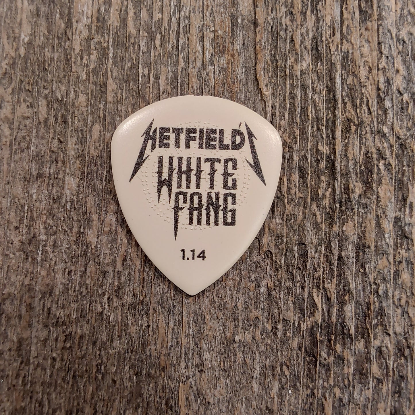 Dunlop PH122-114 Hetfield's White Fang Custom Flow Pick