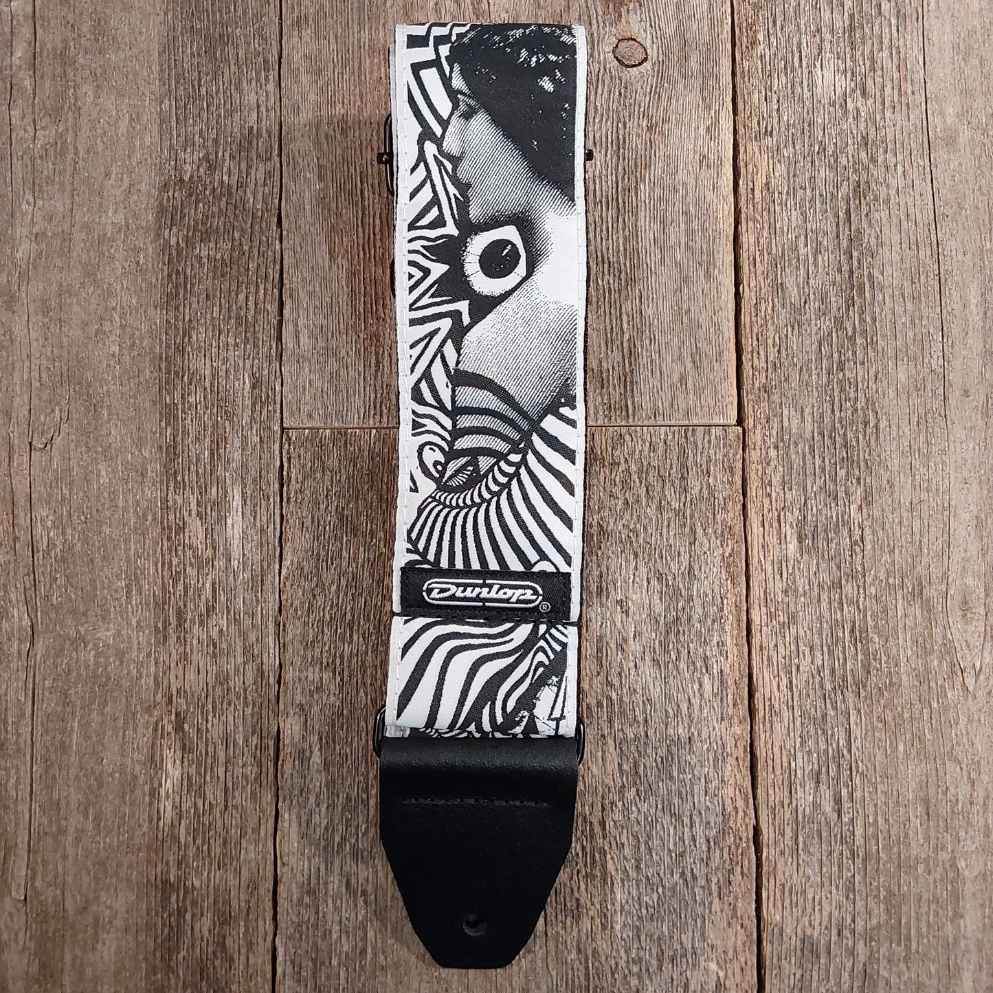 Dunlop ILD02 I Love Dust Vortex B/W Strap
