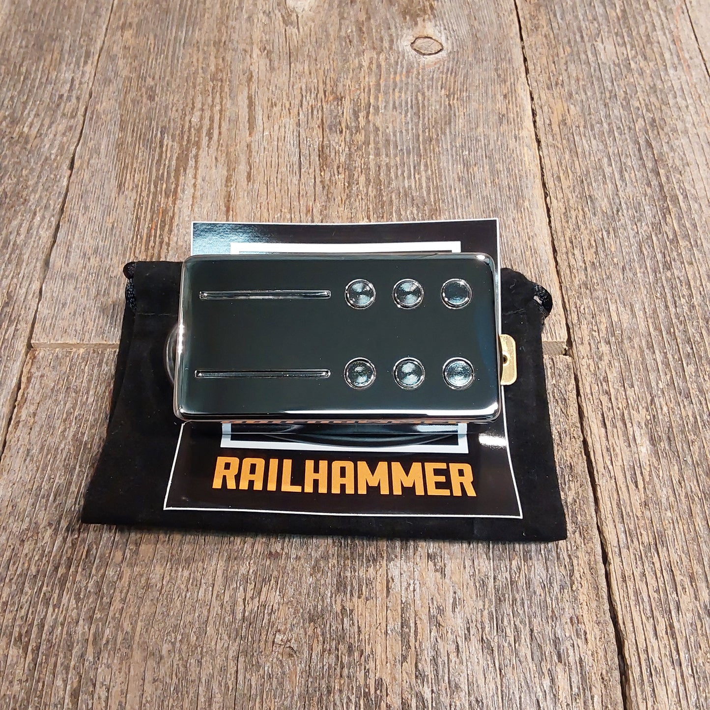 Railhammer Alnico Grande Bridge Chrome