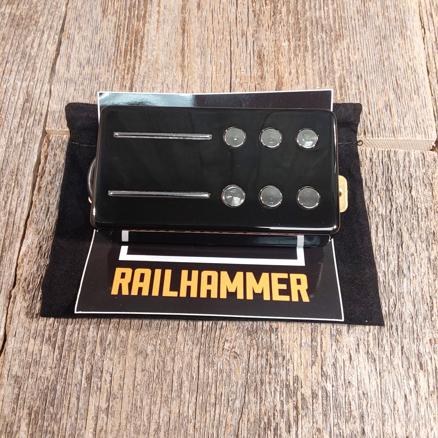 Railhammer Chisel Neck Black Humbucker Pickup