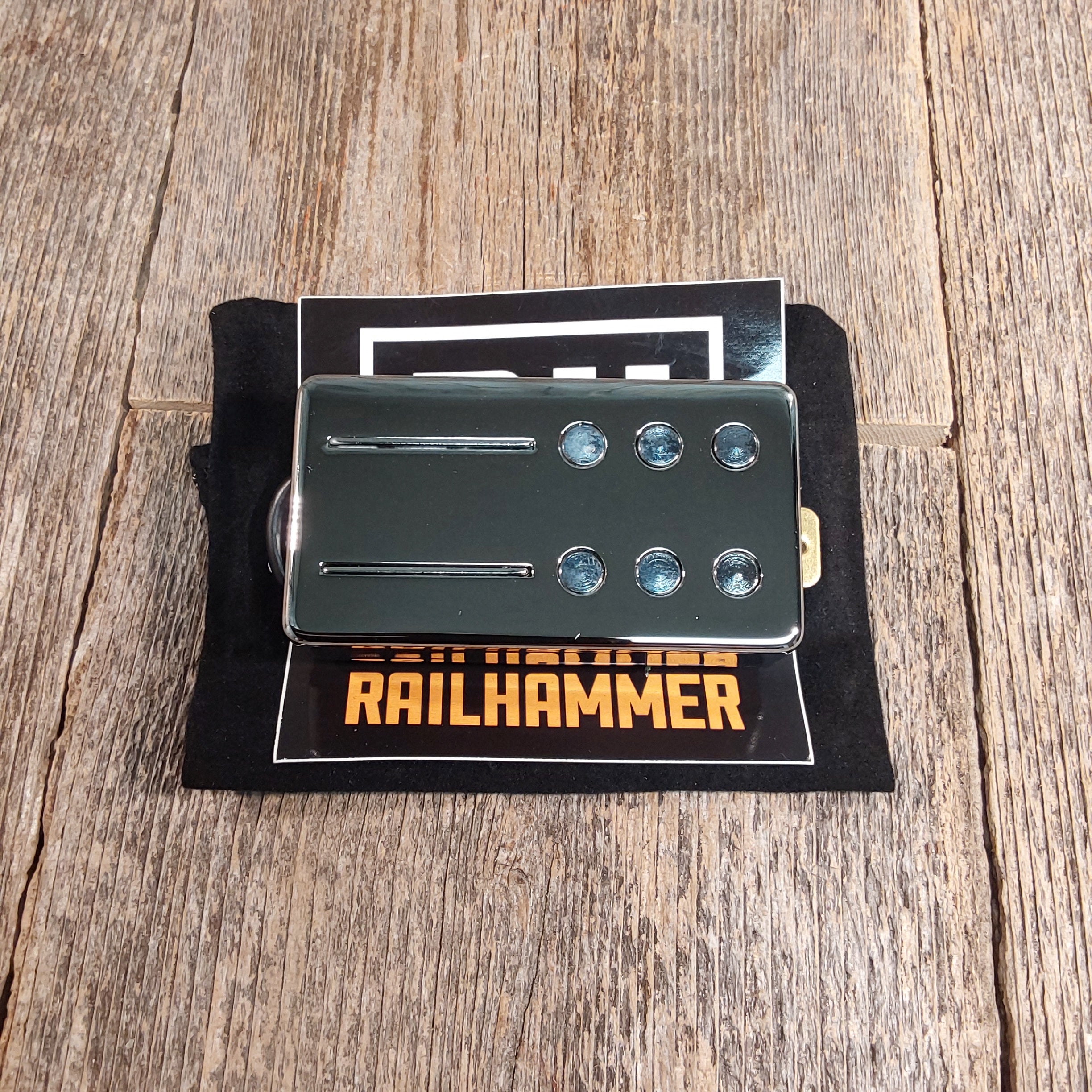 Railhammer Hyper Vintage Bridge Chrome – More Gain Music