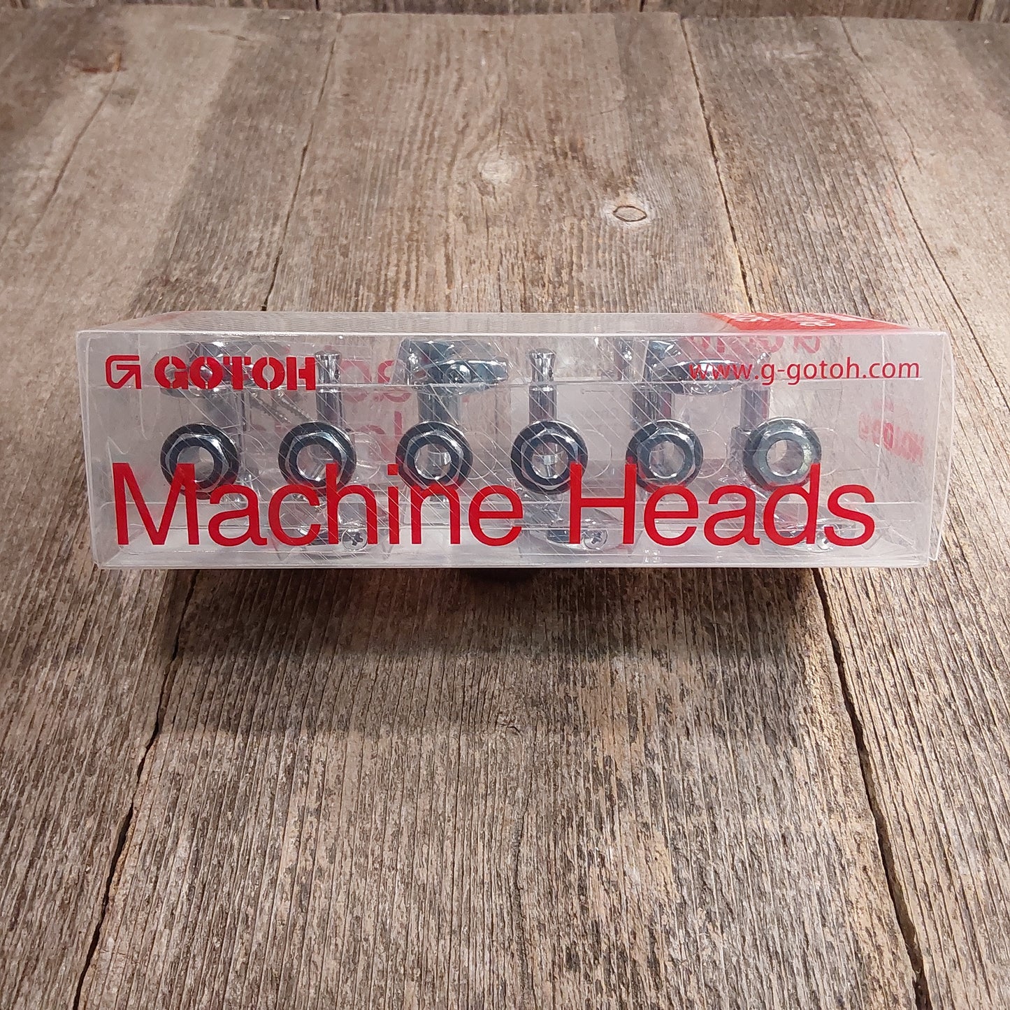 Gotoh SG381 6 in line Tuners 45 degree screw Chrome tuning machines