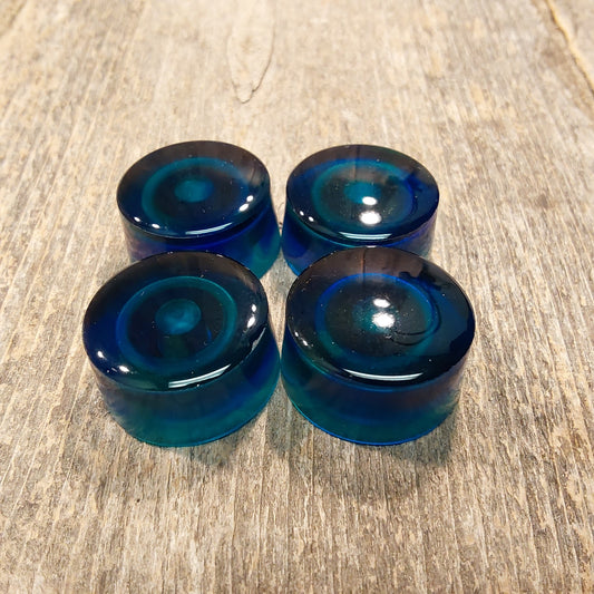 Knobhead PDX - Purple & Deep Teal Speed knobs Set of 4