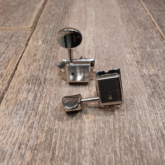 Gotoh SD91 Vintage style 6in line Tuning Machines Staggered posts Nickel