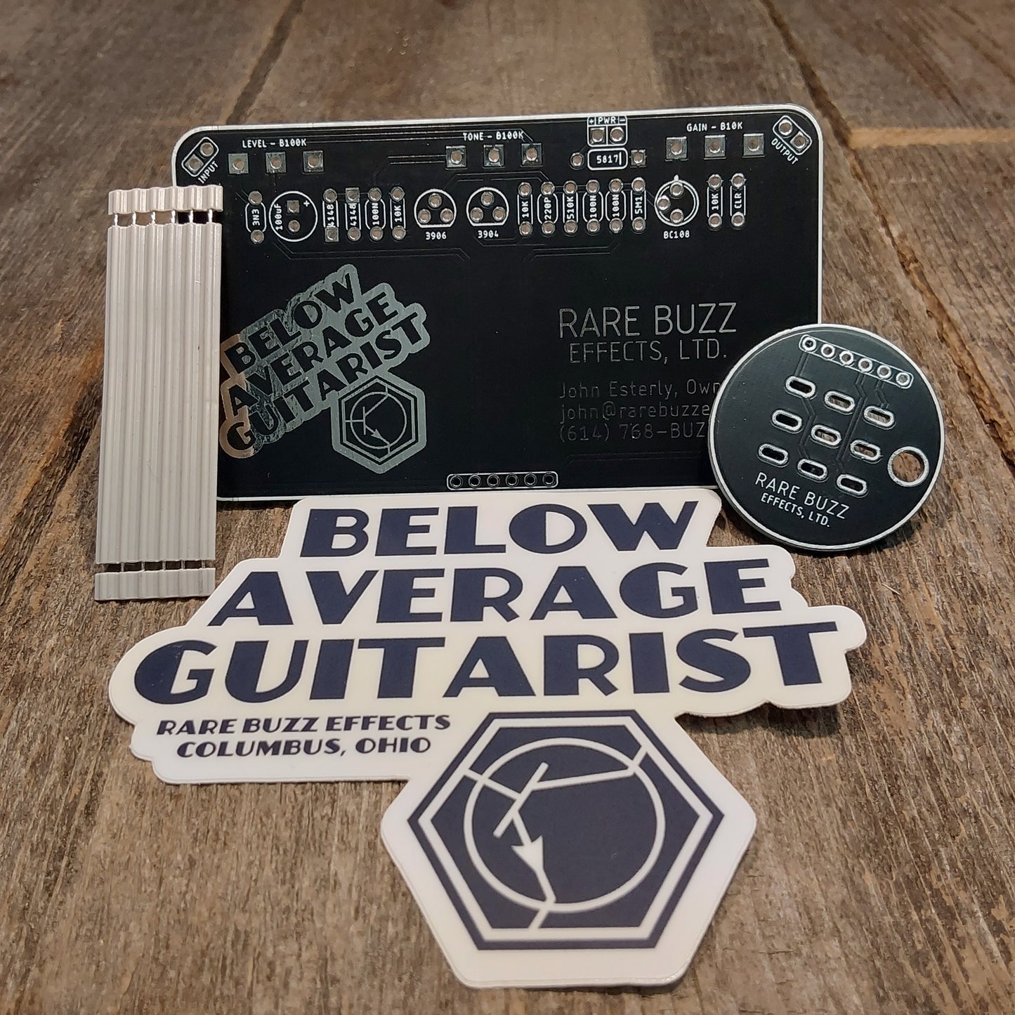 Rare Buzz Business Card Fuzz Gift Kit