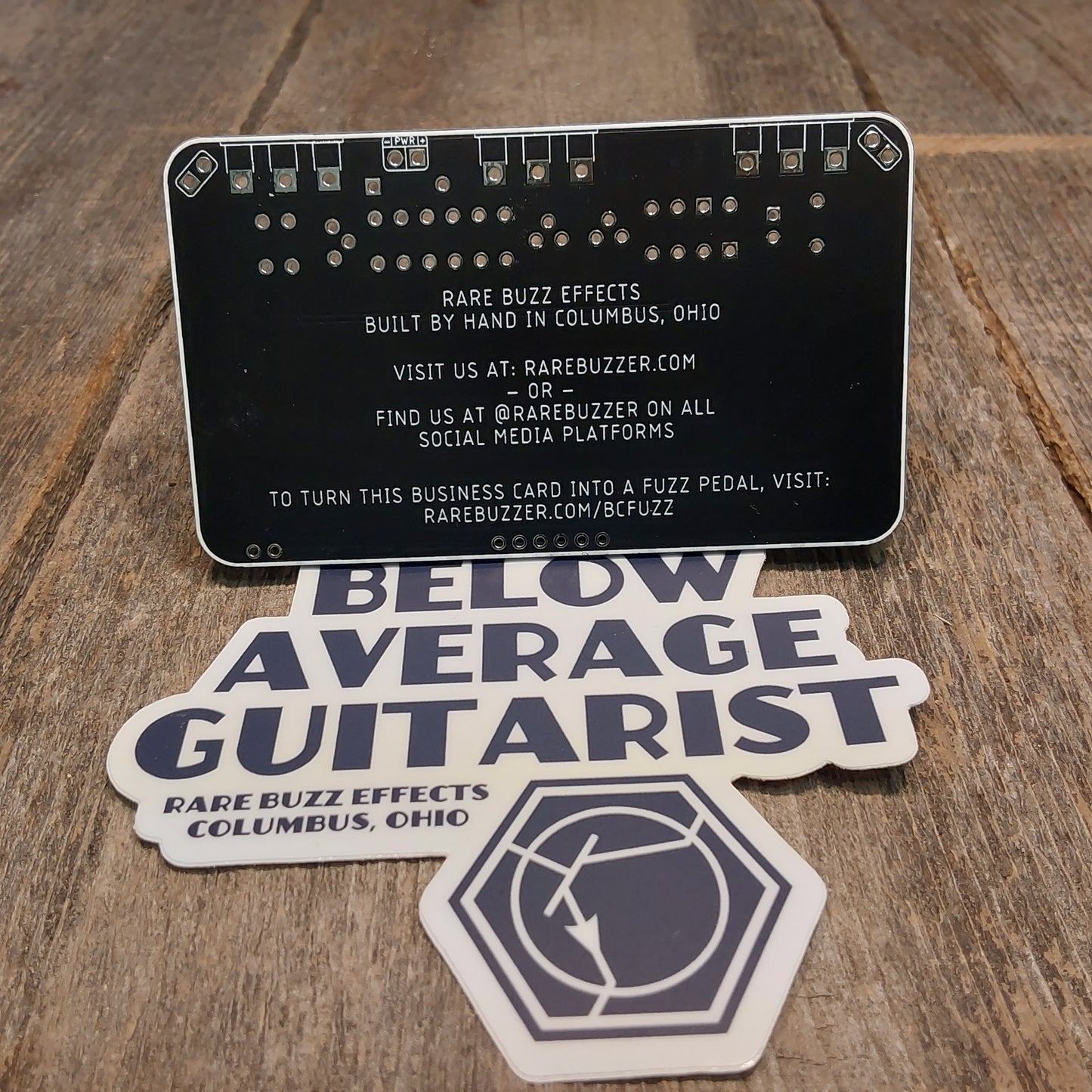 Rare Buzz Business Card Fuzz Gift Kit