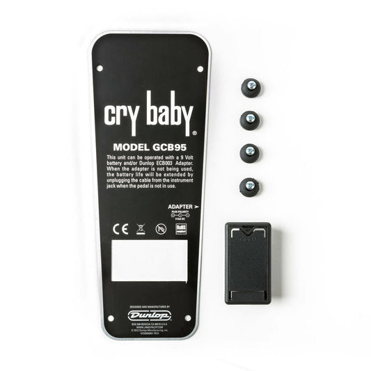 Jim Dunlop ECB152C GCB95 Crybaby bottom plate w/door and feet