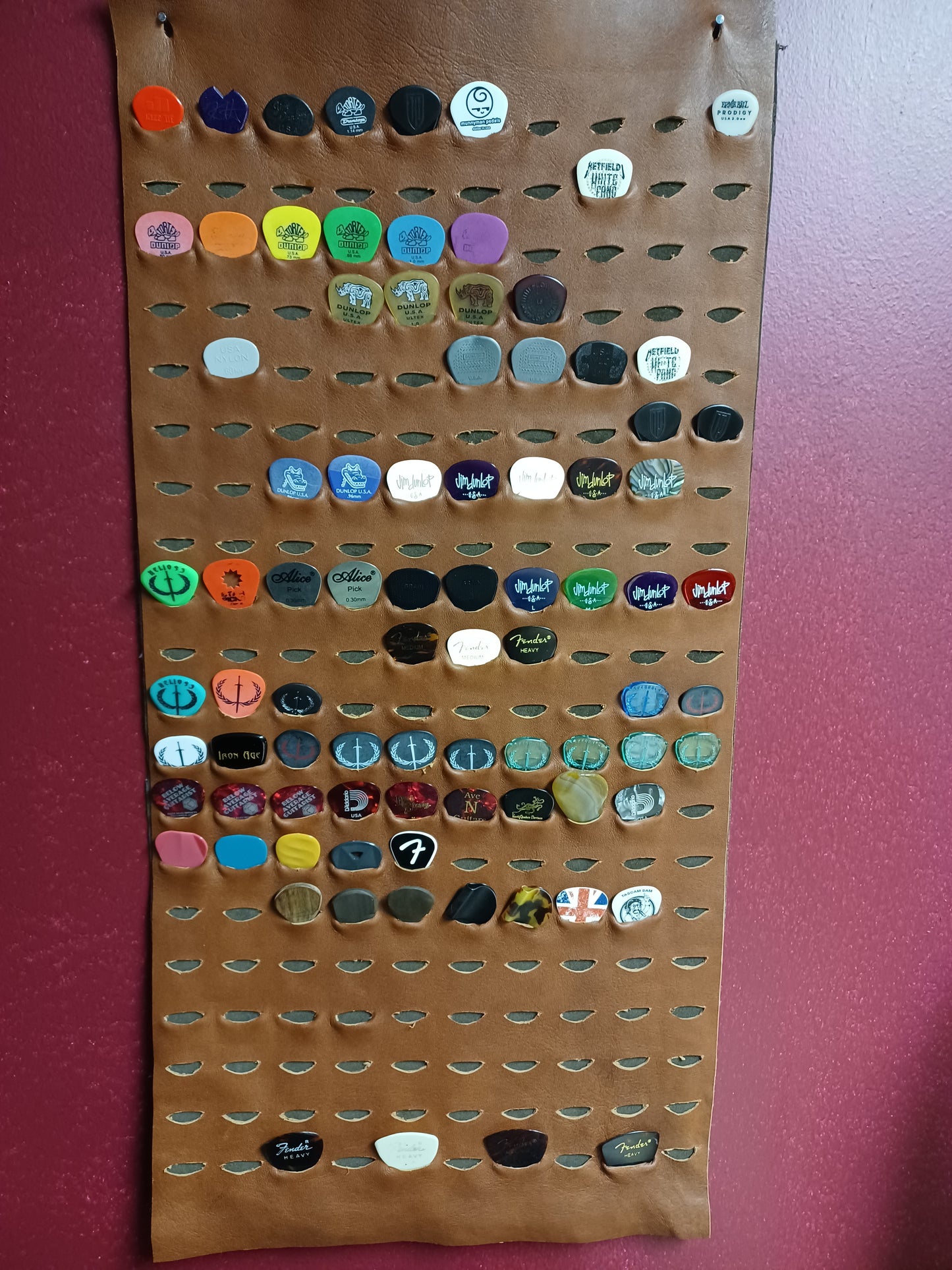 String to Speaker 12x24 Wall Mounted Pick holder Display