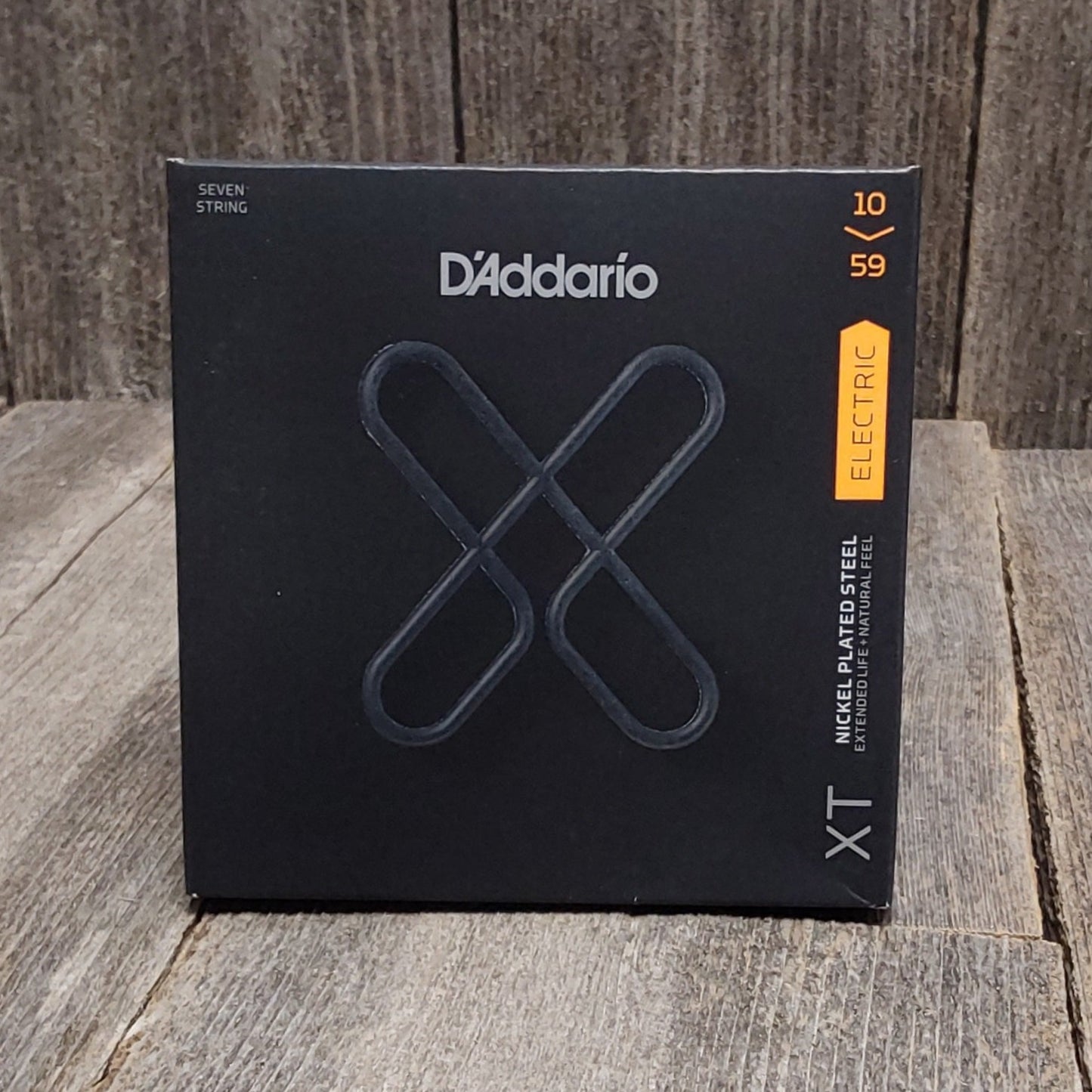 D'Addario XTE1059 10-59 Ga XT Coated 7 String Electric Guitar Strings