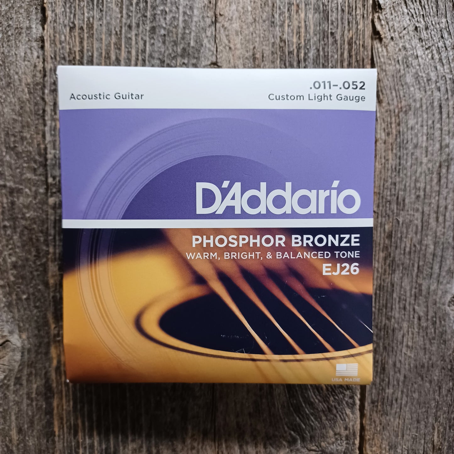D'Addario EJ26 11-52 Acoustic Guitar String Set
