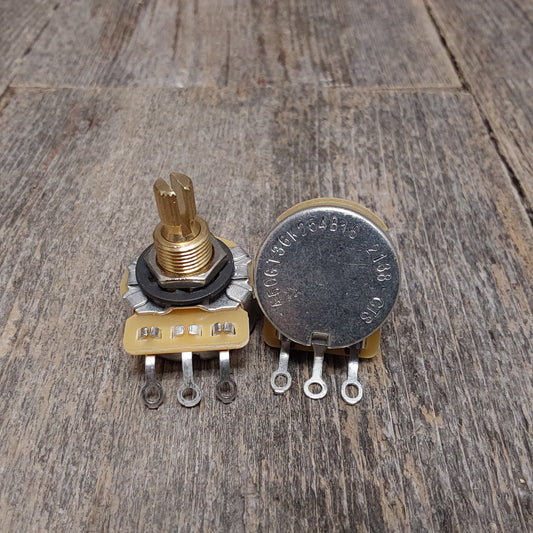 CTS 450G Potentiometer 3/8"  Shaft 250K Ohm