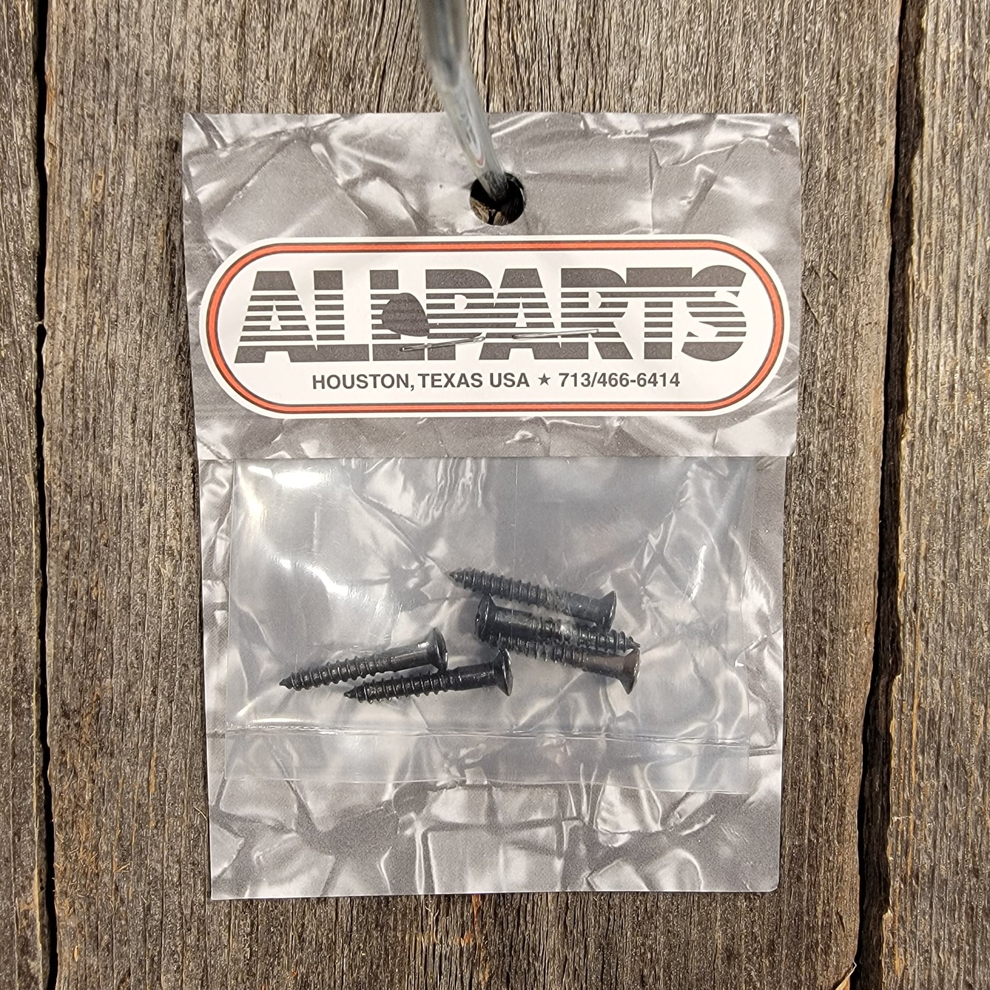 Allparts GS-3364-001 Nickel 1-inch Bridge Mounting Screws Pack of 5