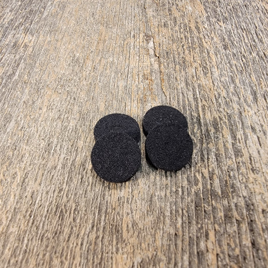 More Gain Parts Strap Button Felts Black