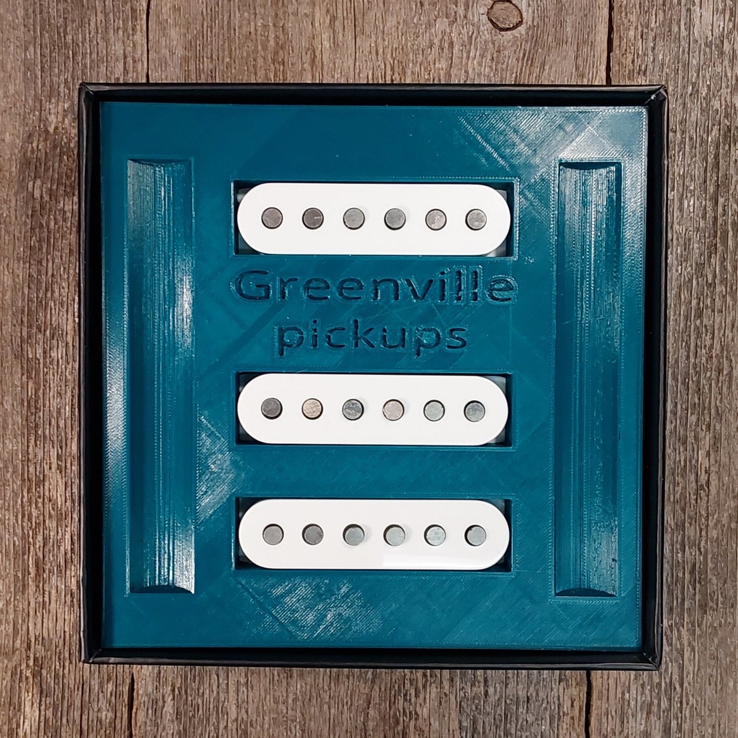 Greenville Pickups Single Coil Set white