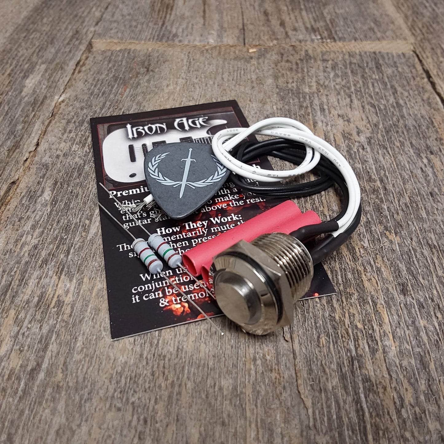 Iron Age Accessories Killswitch Spartan Steel w/LED no Logo (3 colors)