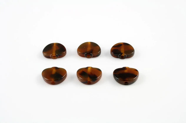 Allparts TK-7724-043 Tuning Machine Button Set for Grover Tortoise Shell Bean Shape