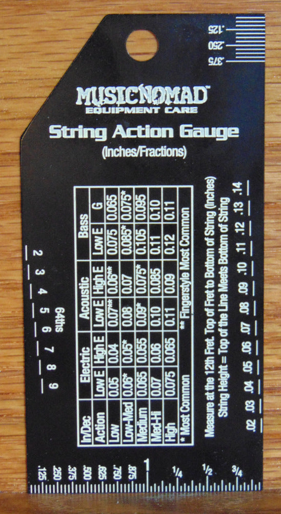 Music Nomad MN602 Precision string action gauge