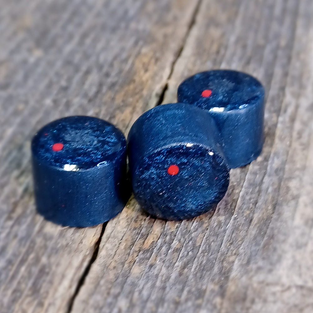 Knobhead PDX Petite Knobs for pedals Starfield Blue (Set of 3)