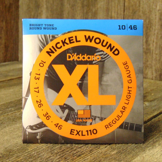 D'Addario EXL110 10-46 Ga XL series Electric Guitar Strings