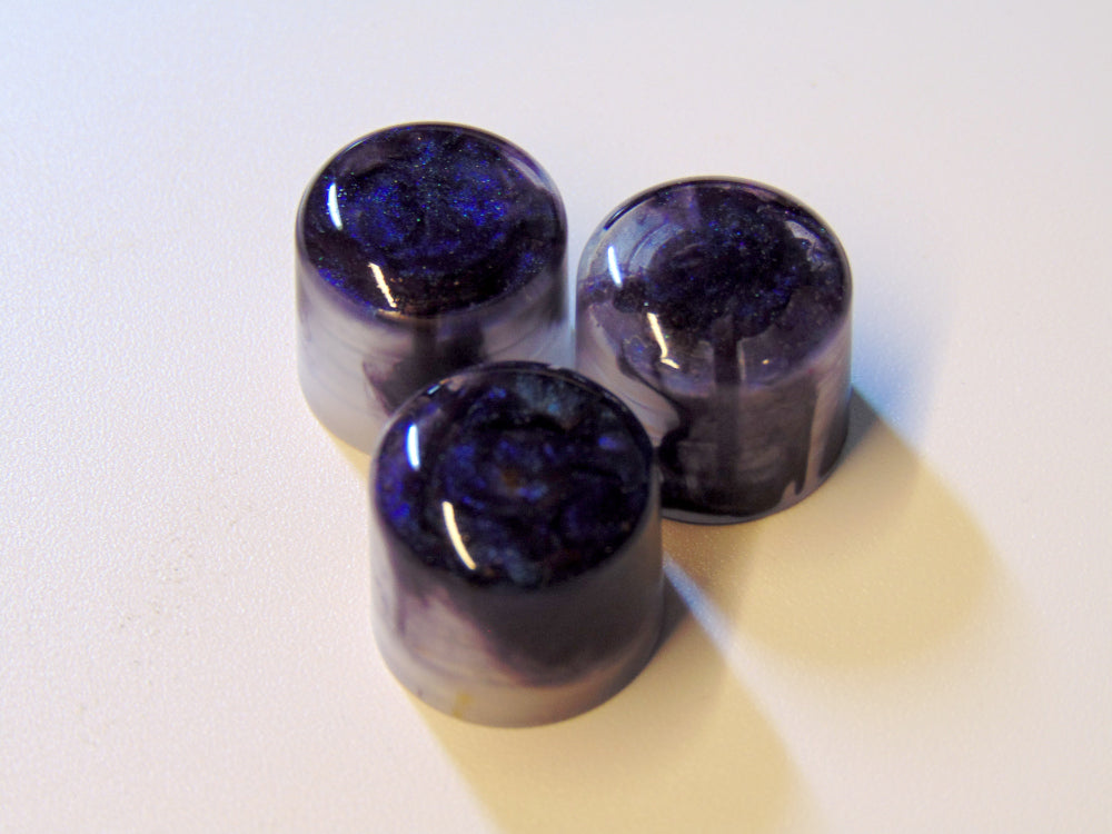 KnobheadPDX Petit Knobs for pedals Midnight Smoke (Set of 3)