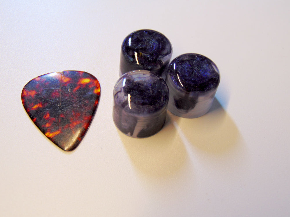 KnobheadPDX Petit Knobs for pedals Midnight Smoke (Set of 3)
