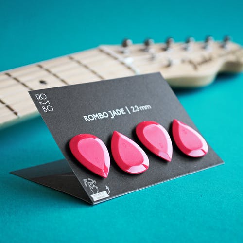 Rombo Picks Jade Picks Pack of 4 (multiple colors)
