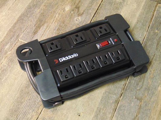 D'Addario PWTGPB01 Tour Grade Power Base Musician Power Strip